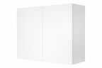 Kitchen Buddy 600mm, 800mm, 900mm 2 Door Wall Cabinet, Doors Closed, White