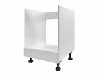 Kitchen Buddy 600mm Oven Base Cabinet with Door, White